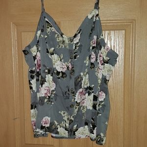 Flowered cami